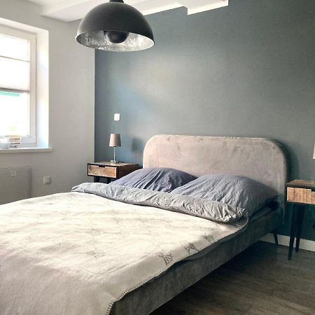 Die Stader Ferienwohnung Mit Terrasse Buitenkant foto