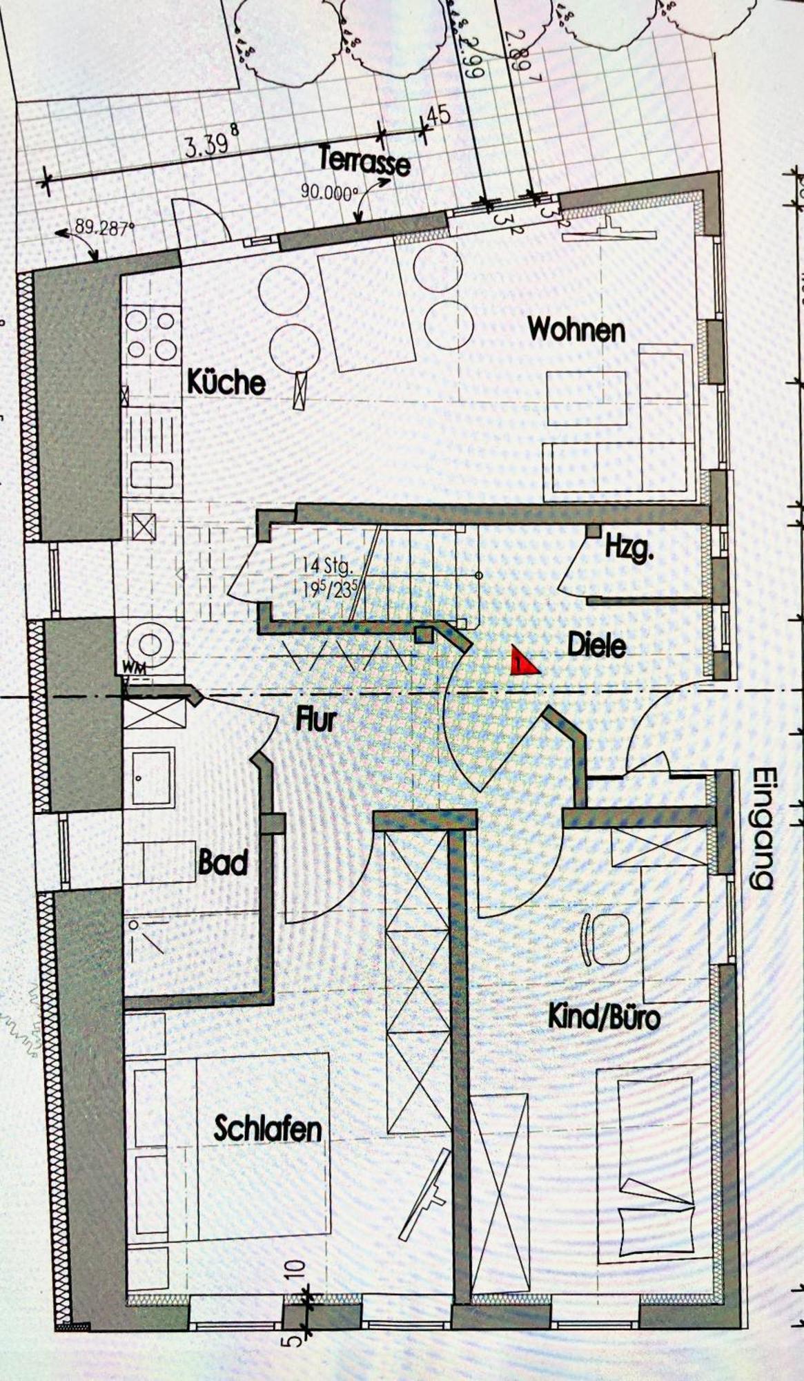 Die Stader Ferienwohnung Mit Terrasse Buitenkant foto