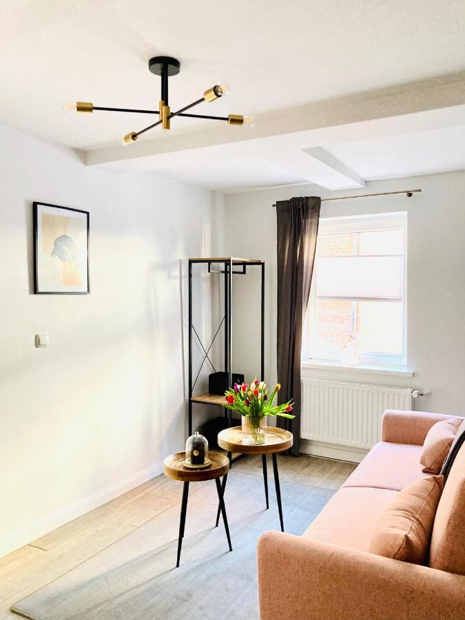 Die Stader Ferienwohnung Mit Terrasse Buitenkant foto