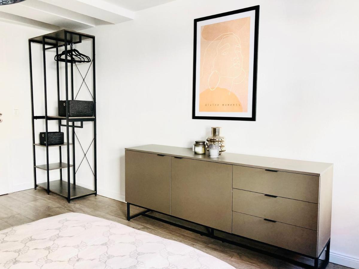 Die Stader Ferienwohnung Mit Terrasse Buitenkant foto